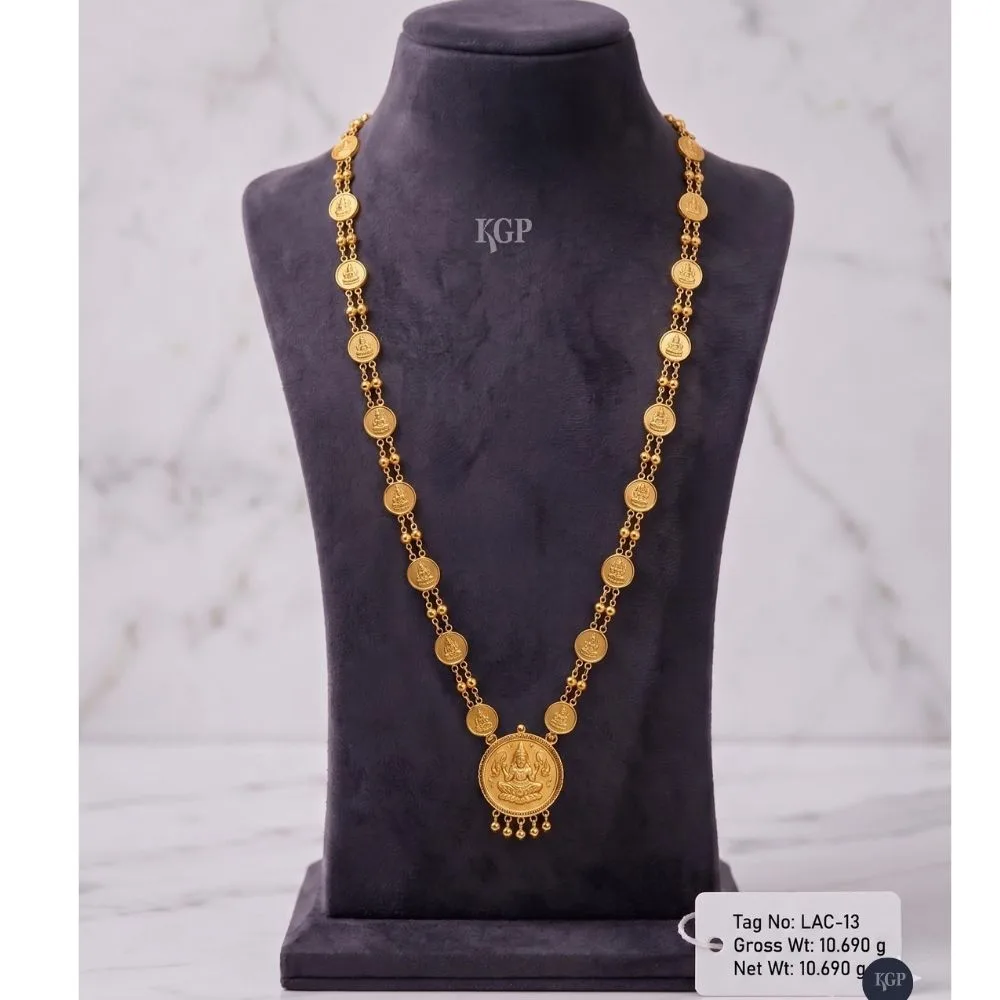Mini Lakshmi Coin Haar with Classic Kasu Pendant