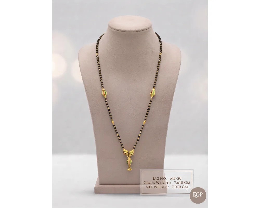 Elegant Dual-Tone Gold Mangalsutra  