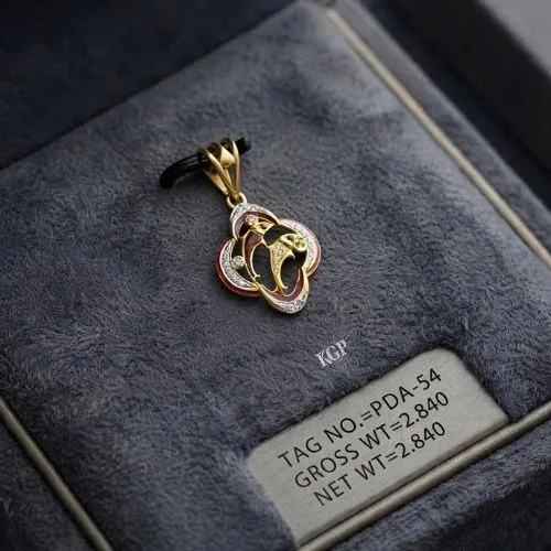 Twin Swirl Pendant