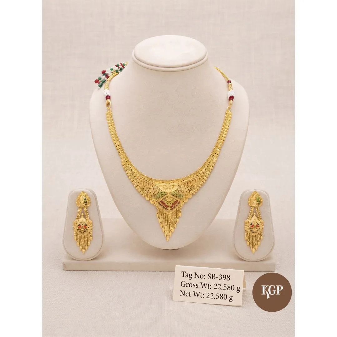 Floral Heritage Gold Set