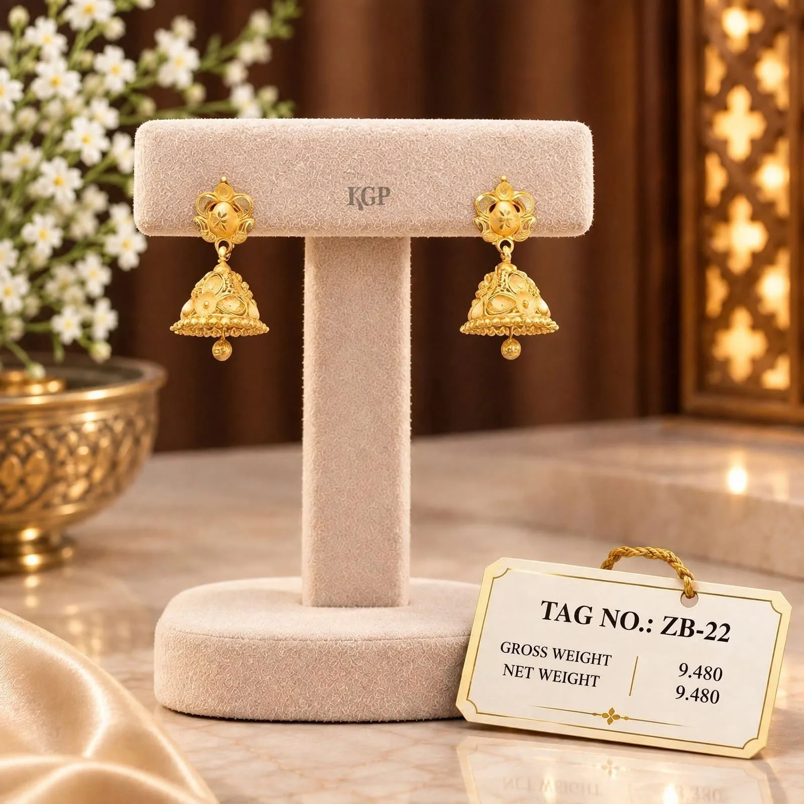 Royal Mesh Jhumki