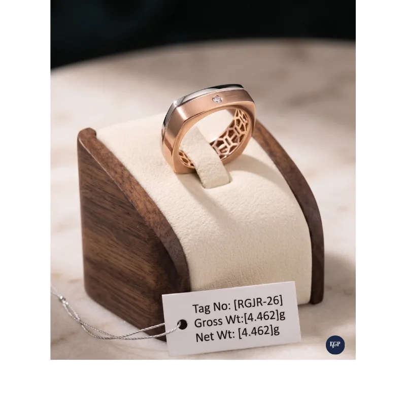 The Modern Architectural Solitaire Ring