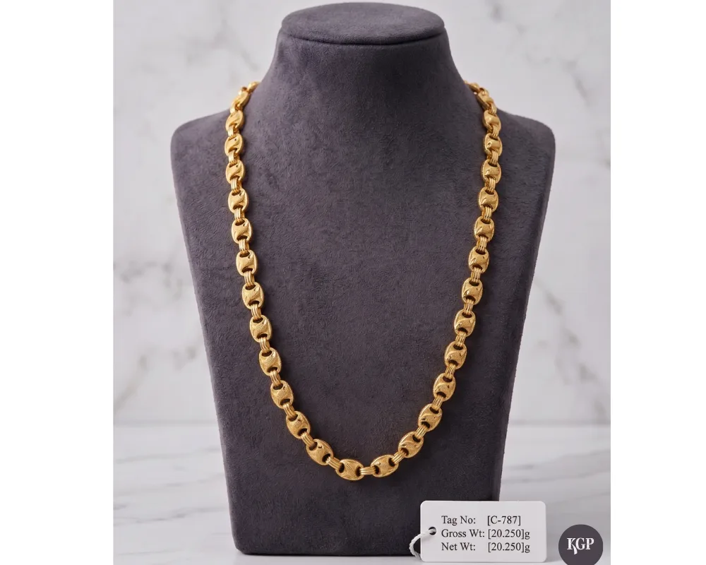 Royal Mesh Gold Chain