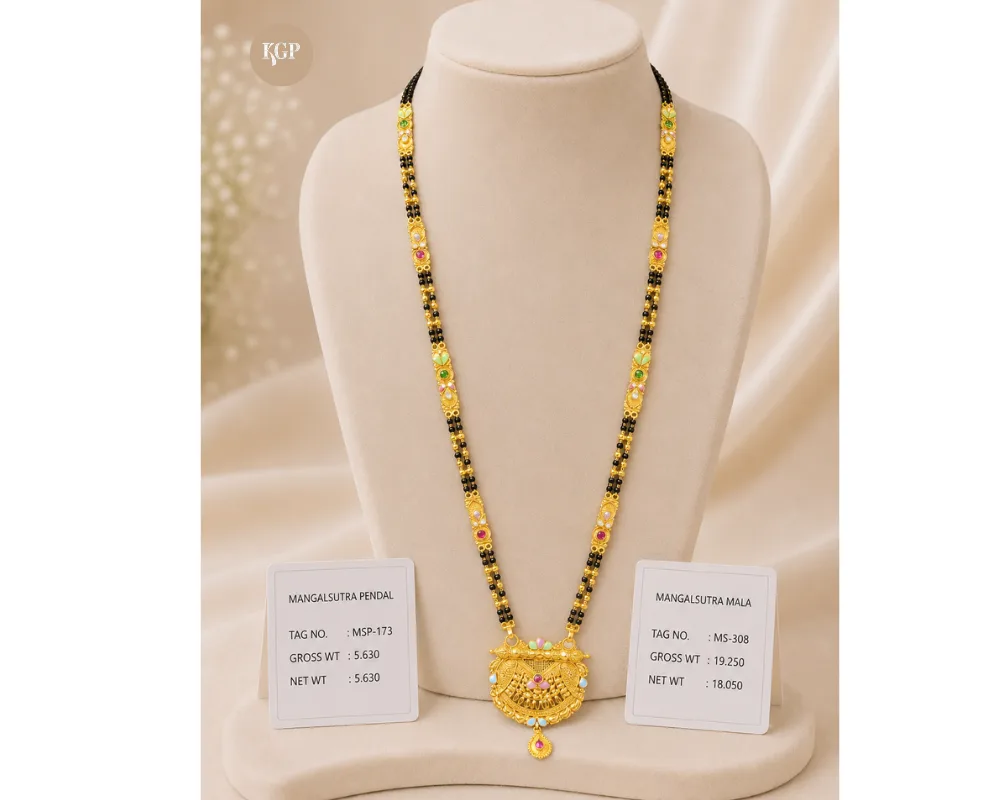 The Auspicious Vanki Motif Mangalsutra