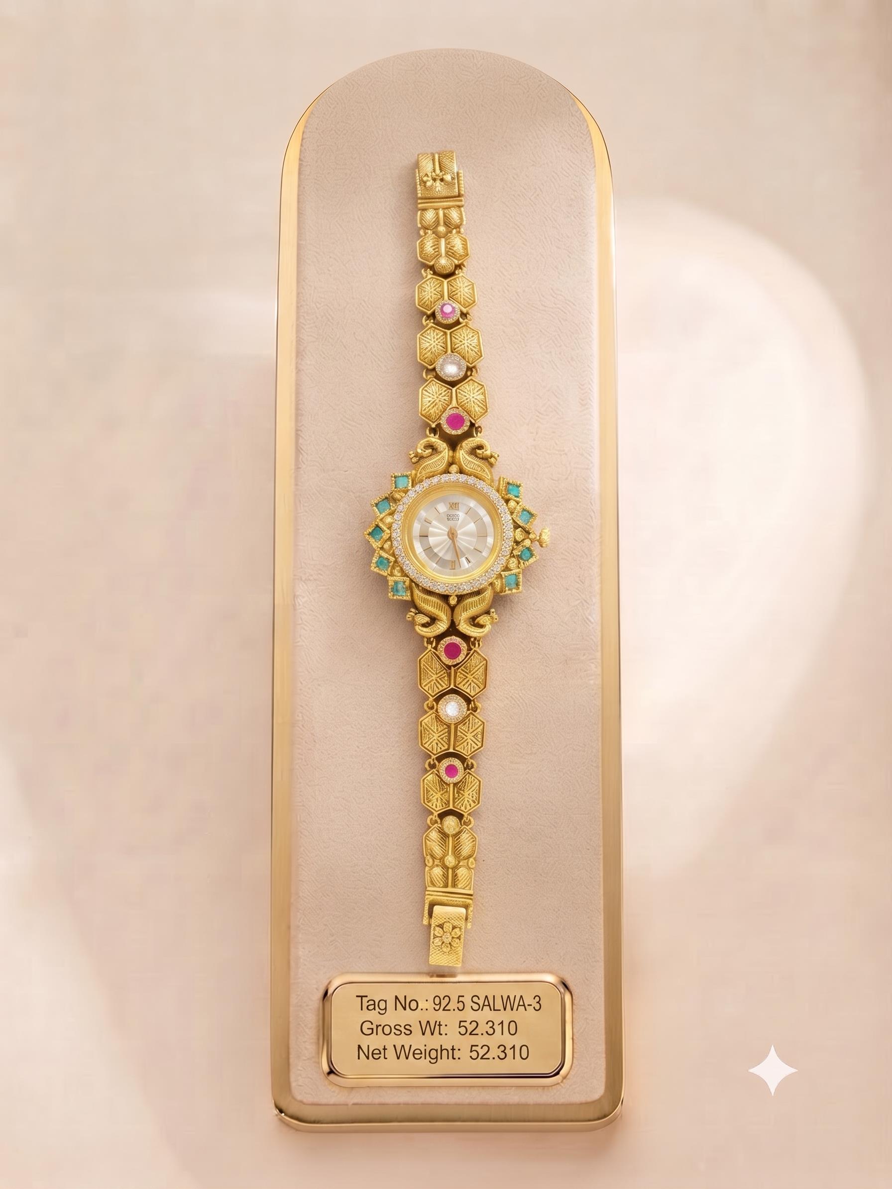 Regal Turquoise Heritage Silver Watch –92.5 Silver